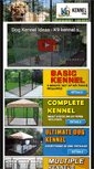 Mobile Screenshot of k9kennelstore.com